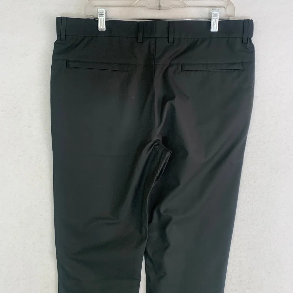 Jack Archer Jetsetter Tech Pants 35x28 Dark Green Slim Fit Travel Chino